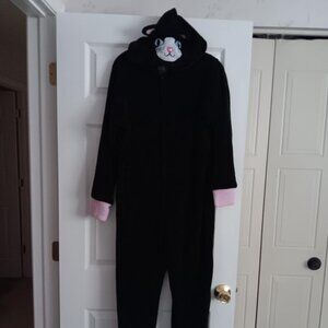 Adult Teen Small Medium Black Cat Halloween Costume